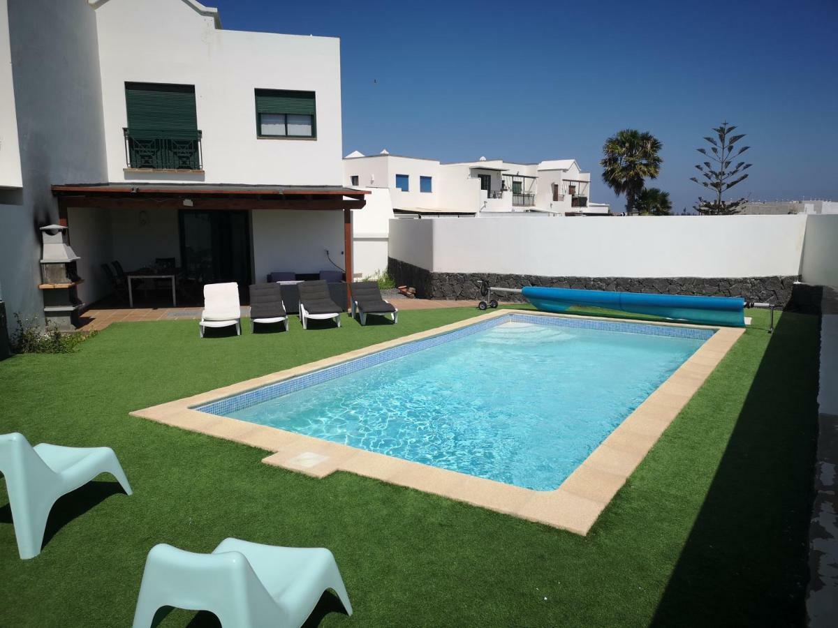 Villaantonia Private Huge Heated Pool And Super Fast Wifi Playa Blanca  Kültér fotó